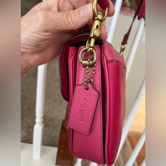 Coach Cassie in Bright Cherry - Picture 5 of 16